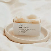Nature Spa natural French soap bar from La Marcotterie in Quebec. 